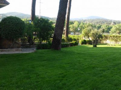 Finca de 4000 m2 con piscina en recinto vallado, barbacoa, zona de césped, aparcamiento privado...